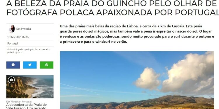 my article about GUINCHO on SAPO VIAGENS