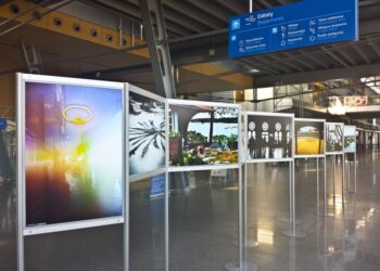 my exhibition “A Travelling Photographer” in Polish Airports 2014-2015