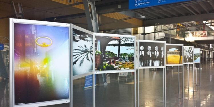 my exhibition “A Travelling Photographer” in Polish Airports 2014-2015