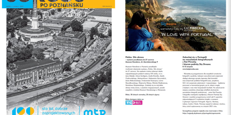 SUKCES PO POZNAŃSKU Magazine about my workshops in Portugal