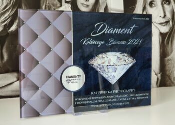 Certyfikat DIAMENT KOBIECEGO BIZNESU dla Studio Kat Piwecka Photography