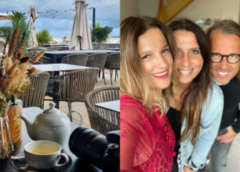 BTS of the photoshoot – Jolanta Lewicka & Jean Francois Nowicki for RELATION BOOK (Le Touquete-Paris-Plage)