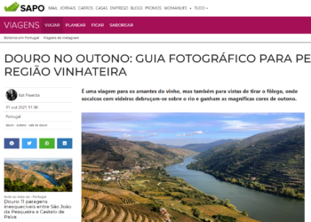 my article about Douro Valley in Autumn on SAPO VIAGENS