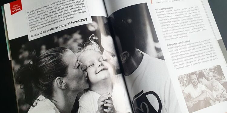 Magazyn CEWE Fotoinspiracje – mój artykuł o sesjach rodzinnych pełnych emocji