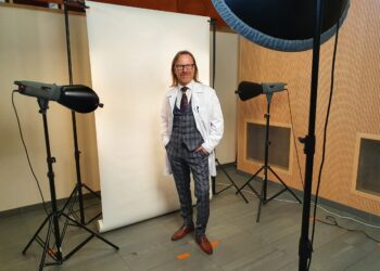 sesje zdjęciowe lekarzy w GPSK na ulicy Polnej w Poznaniu