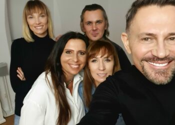 BTS of the photoshoot JOANNA I KRZYSZTOF IBISZ