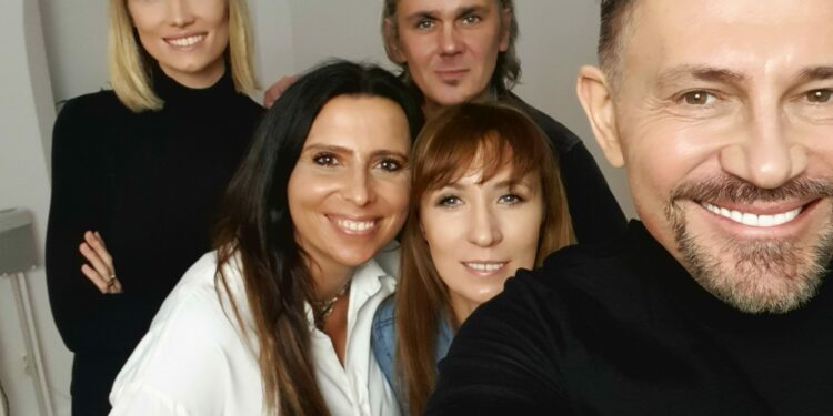 BTS of the photoshoot JOANNA I KRZYSZTOF IBISZ