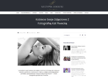 SZCZYPTA LUKSUSU o moich sesjach kobiecych