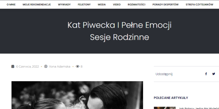 SZCZYPTA LUKSUSU o moich sesjach rodzinnych