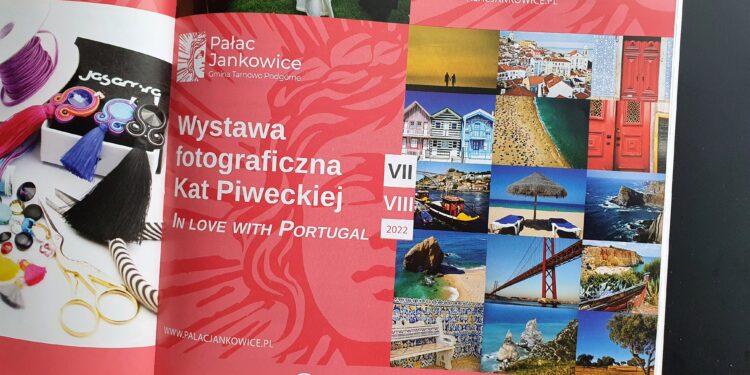 Czasopismo Sąsiadka o mojej wystawie IN LOVE WITH PORTUGAL w Pałacu Jankowice