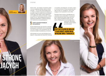 Magazyn ESTATE – artykuł z sesją wizerunkową Barbary Chalińskiej z Nieruchomości Moje Nowe M