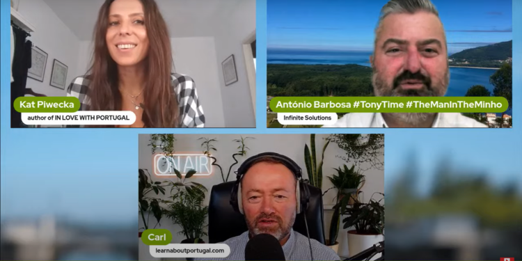 Talking about my love to Portugal as a guest of Carl Munson and Antonio Barbosa in the show Good Morning Portugal!