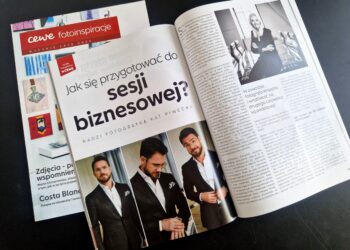 CEWE Fotoinspiracje – mój artykuł o sesjach biznesowych