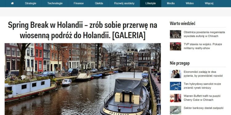 Business Insider Polska – Spring Break w Holandii