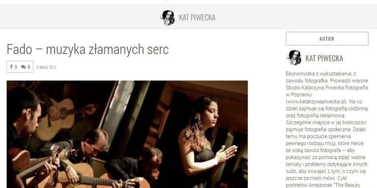 OHME.PL – Fado muzyka złamanych serc