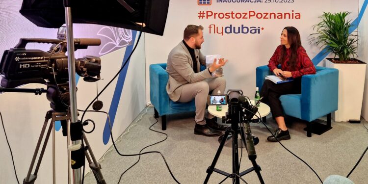 The inauguration of the direct flight connection POZNAŃ-LISBOA at Tour-Salon Fairs