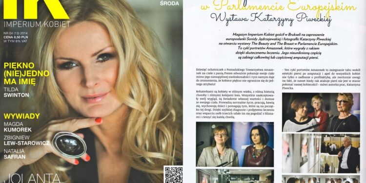 IMPERIUM KOBIET o mojej wystawie The Beauty and The Breast w Parlamencie Europejskim