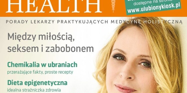 HOLISTIC HEALTH – okładka z aktorką Pauliną Holtz