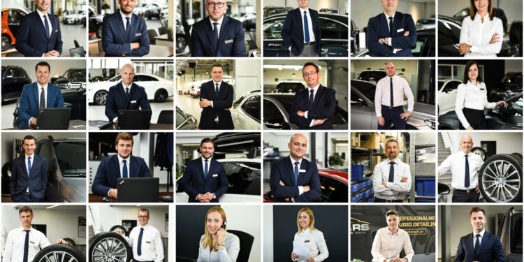 DUDA-CARS Mercedes-Benz – sesja korporacyjna