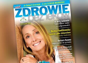 ZDROWIE BEZ LEKÓW – okładka z Beatą Pawlikowską