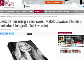 LAW BUSINESS QUALITY o moim albumie z portretami gwiazd PORTRAITS 2020