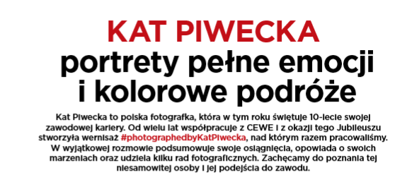 Magazyn CEWE Fotoinspiracje o moim 10-leciu