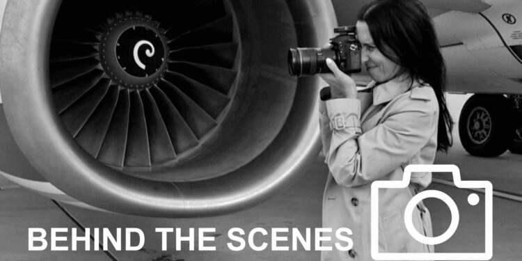 Behind the scenes POZNAŃ AIRPORT photoshoot