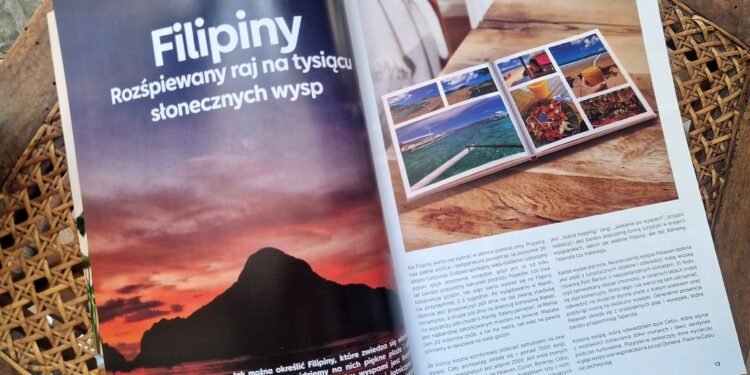 Mój artykuł o FILIPINACH w magazynie CEWE